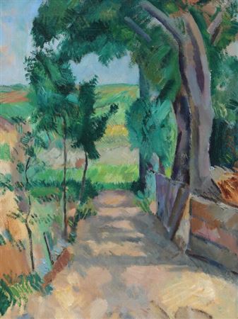 Landscape at summertime with sunlight between the trees by Carl Jensen - Auction record, sale price, and art valuation. Compare with similar artists and explore comparable artworks.