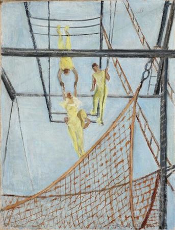 Circus performers. by Gerda Eickhoff - Auction record, sale price, and art valuation. Compare with similar artists and explore comparable artworks.