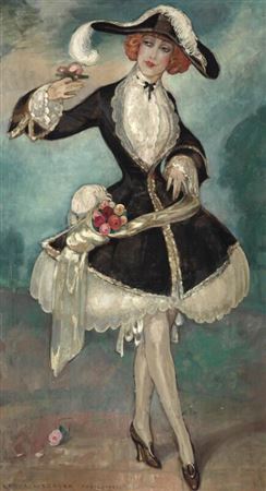 “Le Chavalier de la Rose” (The Knight of the Rose (Lili in carnival costume))