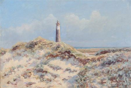 Scenery from Skagen by Ludvig Holm - Auction record, sale price, and art valuation. Compare with similar artists and explore comparable artworks.