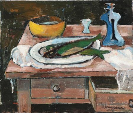 Still life with fish.