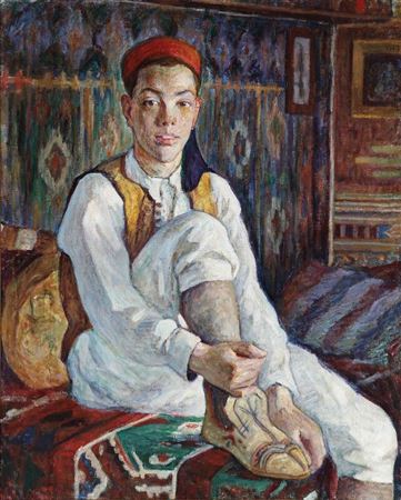 Portrait by Ernst V Brandt - Auction record, sale price, and art valuation. Compare with similar artists and explore comparable artworks.