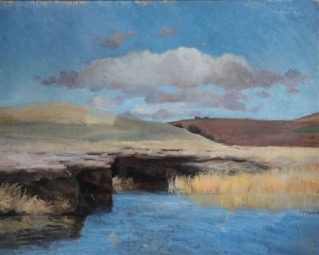 A view from the coast at Mors.
