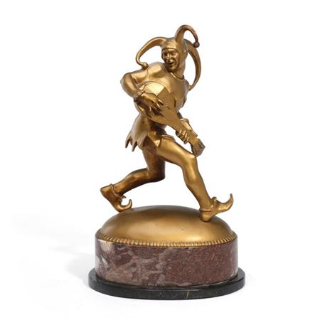 'A jester with a mandolin'.