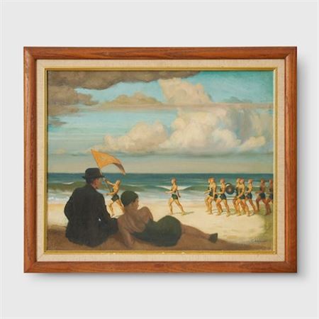 Manly Life Savers by Jack Noel Kilgour - Auction record, sale price, and art valuation. Compare with similar artists and explore comparable artworks.