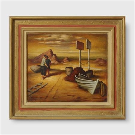 Sample artwork by Harold Greenhill (1914 - 1995), known for painting - View similar artists and auction records