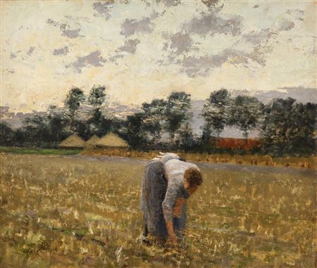 'La glaneuse au crépuscule, en Flandre'