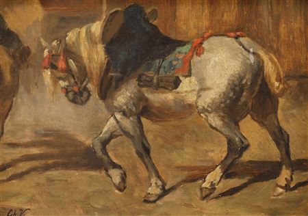 Draught horse.