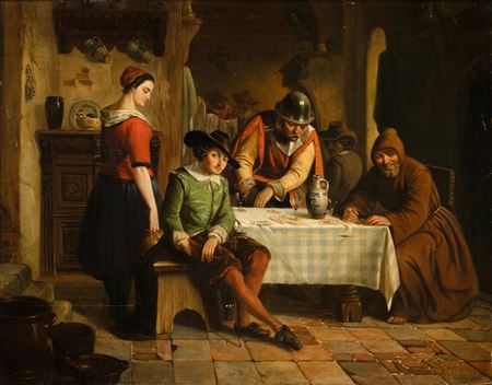 Tavern scene.
