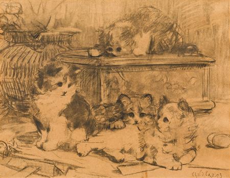 Family of cats