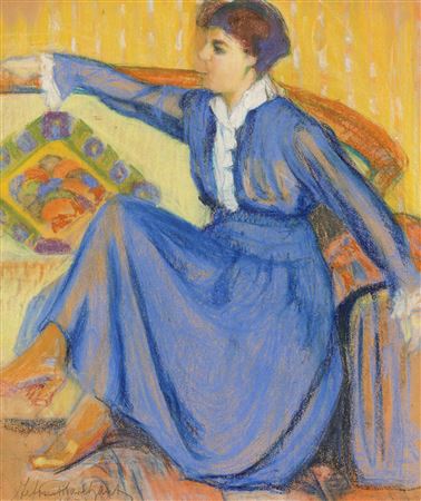 Seated woman