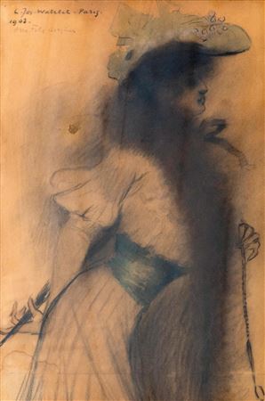 'Aux folies Bèrgères/Silhouettes de femmes'
