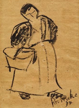 Woman with basket