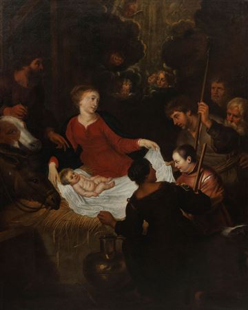 The Adoration of the Shepherds.