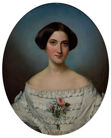 Portrait of a girl, 1854.