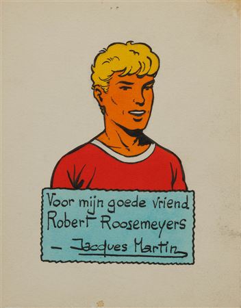 Original fan drawing of Alex the Gaul