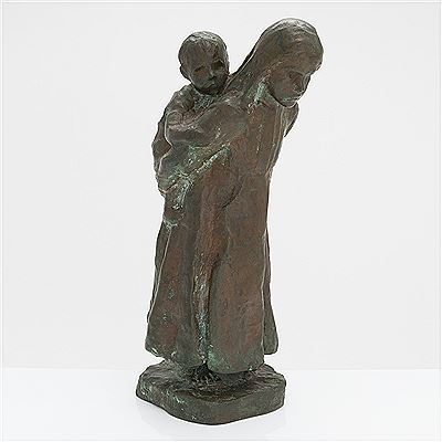 Arttu Halonen, Mother and child by Arttu Halonen - Auction record, sale price, and art valuation. Compare with similar artists and explore comparable artworks.