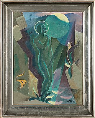 Sample artwork by Edvin Lyden (1879 - 1956), known for painting - View similar artists and auction records