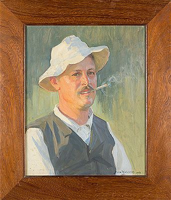 Portrait of Emil Wikström.