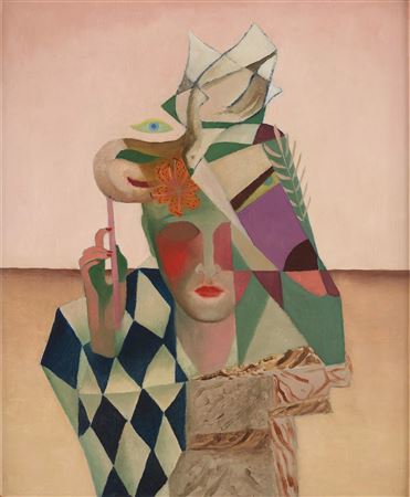 Surreal composition. by Lambert Werner - Auction record, sale price, and art valuation. Compare with similar artists and explore comparable artworks.