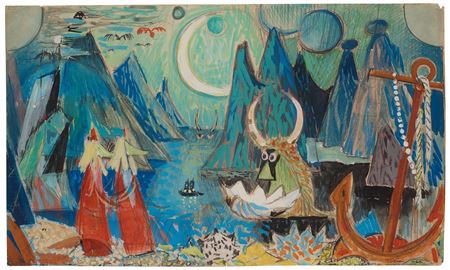 Study for "Källskärstavlan"