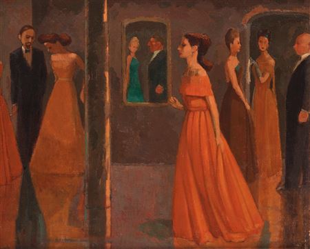 ”Mellanakt” by Curt Clemens - Auction record, sale price, and art valuation. Compare with similar artists and explore comparable artworks.