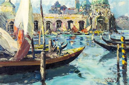 Sample artwork by Heinz Klaiberg (1917 - 1995), known for painting - View similar artists and auction records