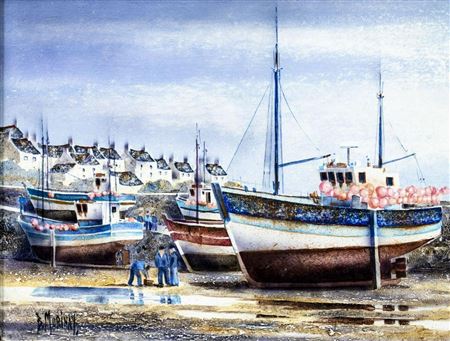Harbor Scene