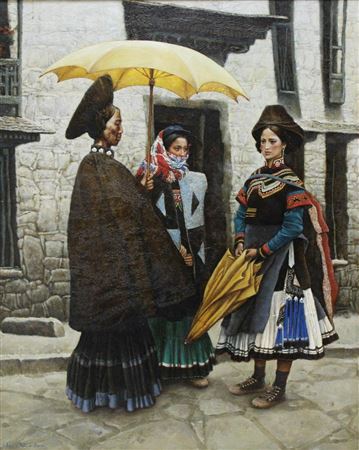 Ladies with Parasol