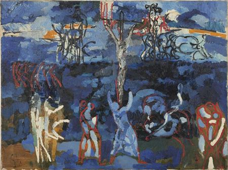 Untitled by Antonio Vangelli - Auction record, sale price, and art valuation. Compare with similar artists and explore comparable artworks.
