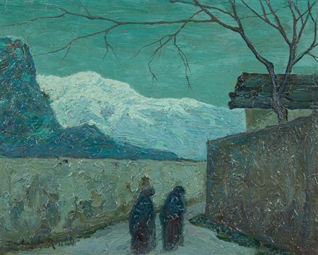 A night landscape