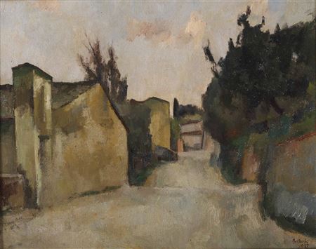 Landscape by Nino Bertocchi - Auction record, sale price, and art valuation. Compare with similar artists and explore comparable artworks.