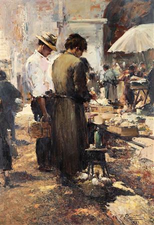 Figures at the marketplace