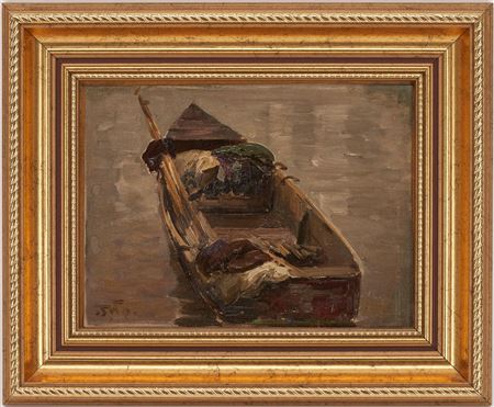 "Fscherkahn" or "Fishing boat, Study"