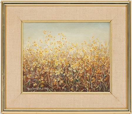 Field Filled with Black Eyed Susan Flowers