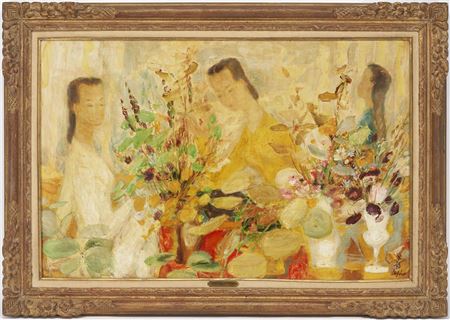 Jeunes Filles aux Bouquets