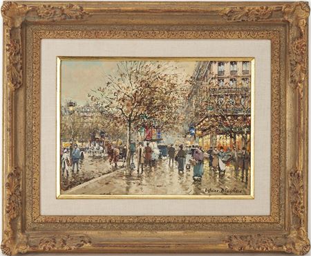 Parisian street scene