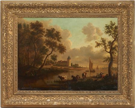 Pastoral Landscape with Chateau
