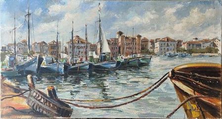 The Port of Saint-Jean-de-Luz by Pierre Baldi - Auction record, sale price, and art valuation. Compare with similar artists and explore comparable artworks.