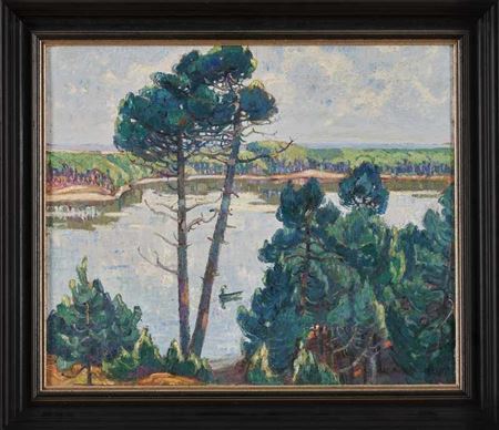 Le Lac d'Hossegor, 1933