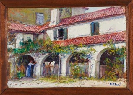 Les Recollets, Ciboure by Pierre Almes - Auction record, sale price, and art valuation. Compare with similar artists and explore comparable artworks.