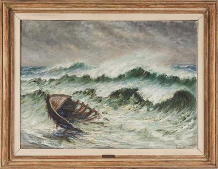 Trainière après la Tempête