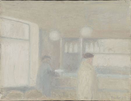 Scene of a café. by Jacques Flacher - Auction record, sale price, and art valuation. Compare with similar artists and explore comparable artworks.
