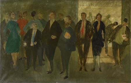 Inauguration by Franco Villoresi - Auction record, sale price, and art valuation. Compare with similar artists and explore comparable artworks.