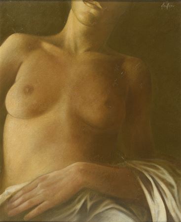 Nude of a woman by Carmelo Fodaro - Auction record, sale price, and art valuation. Compare with similar artists and explore comparable artworks.