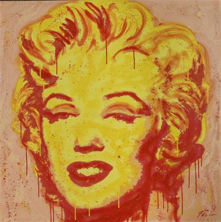 Marylin Monroe in yellow, 2023 by Joaquim Falco Pujol - Auction record, sale price, and art valuation. Compare with similar artists and explore comparable artworks.