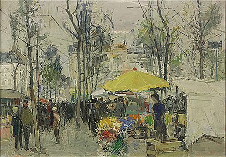 Market scene