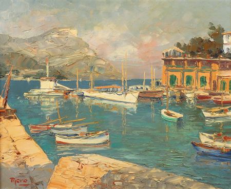 The port of Saint-Jean-Cap-Ferrat