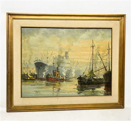 "Puerto" by Jorge Tarallo - Auction record, sale price, and art valuation. Compare with similar artists and explore comparable artworks.