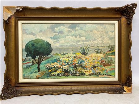 "Paisaje con costa"